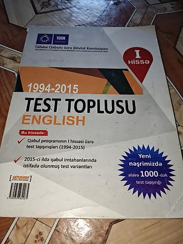 Test Toplusu – English (1994–2015), I hissə - Tələbə Qəbulu üzrə lalafo.az -da Test Toplusu – English (1994–2015), I hissə - Tələbə Qəbulu üzrə
