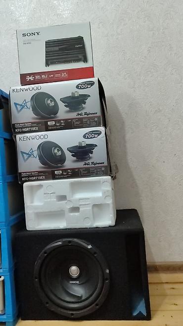 kalonka toy: Avtomobil üçün audio sistem dəsti Komponentlər: - Sony XM-N502 — 1