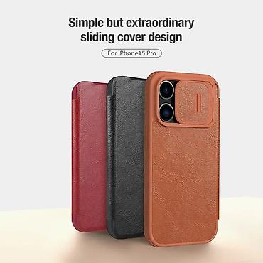 asus maticne ploce: Maska Nillkin Qin Pro za iPhone 15 Pro 6.1 crvena. Uz brzu dostavu i — 4