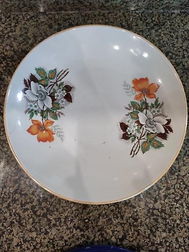 Посуда: Тарелки для второго блюда с цветочком по 150сом каждая luminark - — 10