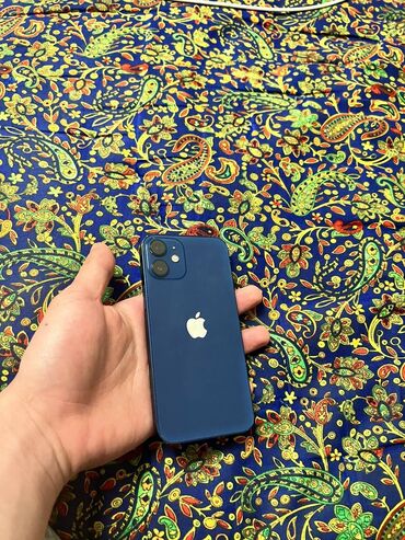 iphone 12 синий: IPhone 12 mini, Б/у, 128 ГБ, Синий, 78 %