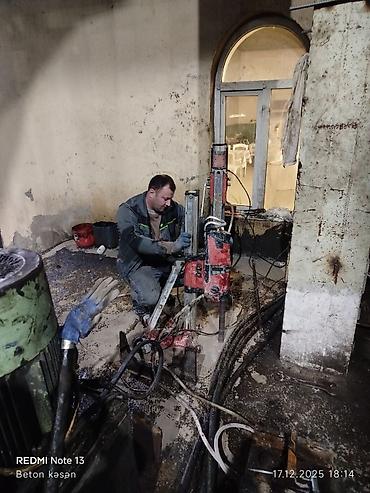 Beton işləri: Beton kəsən beton deşən betonlarin i̇stənilən ölçüdə vəi̇stənilən — 6