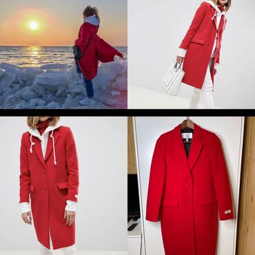 женское демисезонное стеганое пальто: Пальто, Осень-весна, По колено, XS (EU 34)