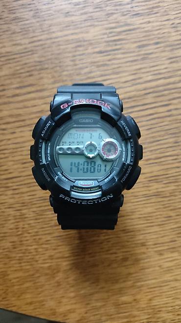 Спортивные часы часы, Casio (G-Shock), Таймер и секундомер, Водонепроницаемые, Унисекс, Б/у
