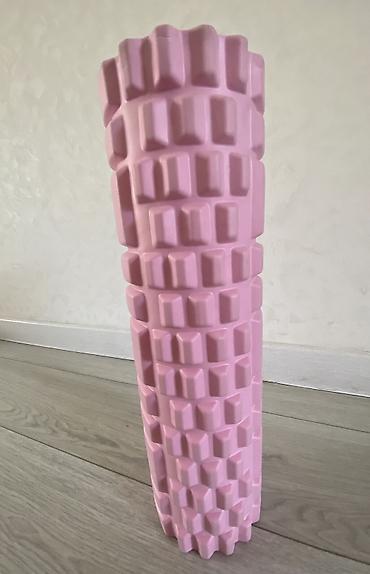 android avto: Массажный ролик (розовый) - Массажный ролик (foam roller): рельефная — 2