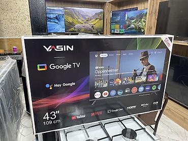Телевизоры: Смарт‑телевизор YASIN 43" (109 см) В честь открытия нового магазина — 2