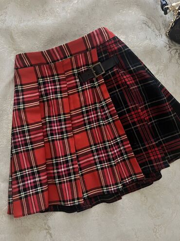 qirmizi paltar: Zara Kids uşaq yubkasi, mini skirt for kids, 11-12 yaş 152 boy. Tezedi