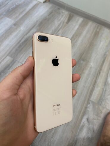 iphone se irsad: IPhone 8 Plus, 64 GB, Qızılı, Barmaq izi