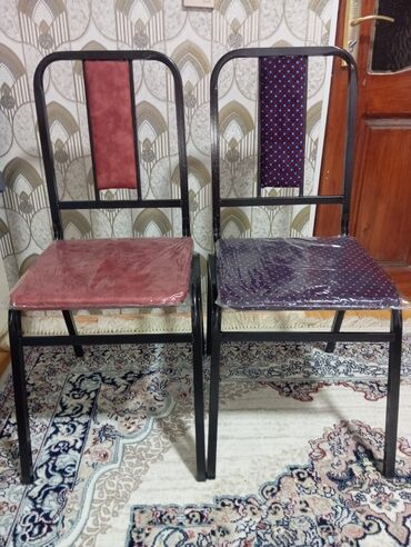 Sifarişlə restoran stulları: Metal, Azərbaycan, Dəri, Pulsuz quraşdırılma, Zəmanətli, Kredit yoxdur — 7