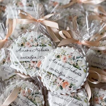 Кондитерские изделия, сладости: Имбирные пряники (печенье) на выпускной, тушоо той, уйлену той, кыз — 8