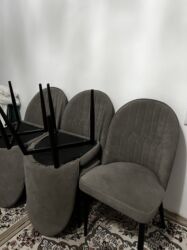 парта школьная для дома бишкек: Ашкана үчүн отургуч, Колдонулган, ЛДСП, түсү - Боз