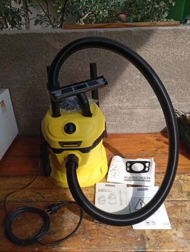 купить маленькую стиральную машинку: Пылесос, Karcher, Строительный, Сухая, Влажная, Смешанная, Мешок, Циклонный фильтр, Контейнер