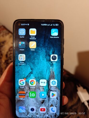 xiaomi redmi note 9 pro 128gb qiymeti: Xiaomi Redmi Note 9, 64 GB, rəng - Qara, 
 İki sim kartlı, Face ID, Sensor