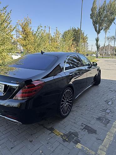 меседес: Mercedes-Benz S-Class: 2018 г., 4 л, Автомат, Бензин, Седан — 4