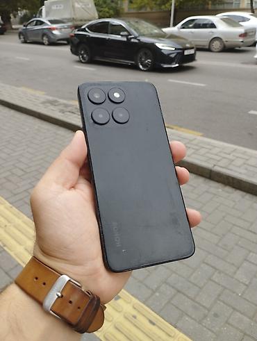 Honor X6a, 128 GB, rəng - Qara, Sensor, Zəmanət, Face ID