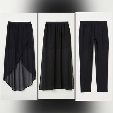 женская одежда бишкек оптом и в розницу: Юбки и штаны от Бренда H&M Брюки вискоза 100% размер: 34; 36; 40