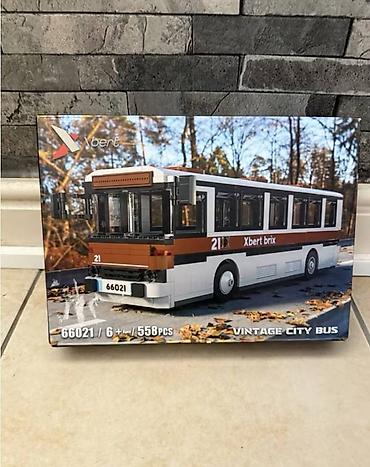 Kreativni setovi za decu: Vintage Retro AUTOBUS - set za sklapanje - NOVO VELIKI RETRO-STIL — 8