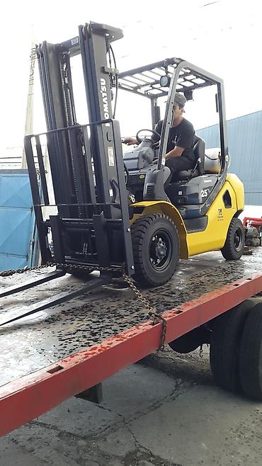 Погрузчик, Komatsu, Колесный, Вилочный