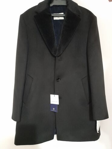 Пальто 6XL (EU 52), цвет - Черный