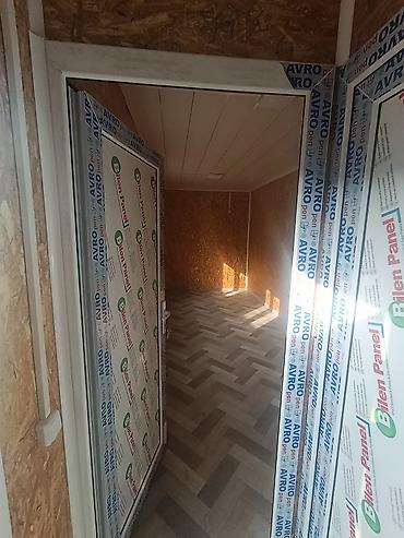 konteyner mağaza: 2.40*12.00 dəmir konteyner, 2 otaqli və sanitar qovsaqli. Modul tipli — 8