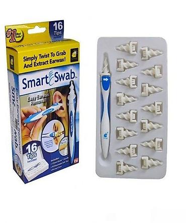 jeftin tablet: Čistač uva sa spiralnim nastavcima Smart NOVO. Opis proizvoda — 2