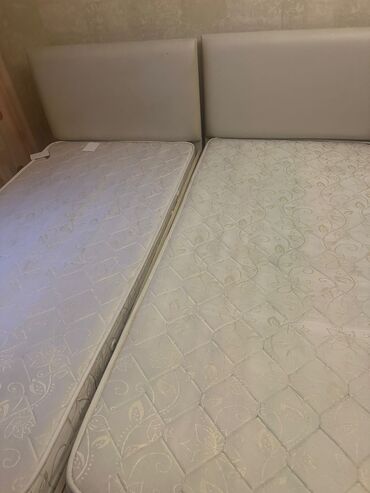 Qonaq otağı dəstləri: İkinəfərlik çarpayı, Matras ilə