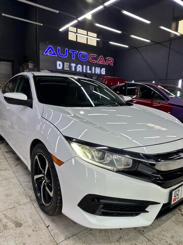 Honda: Honda Civic: 2017 г., 2 л, Вариатор, Бензин, Седан — 10