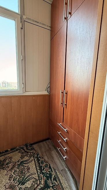 105: 1 комната, 34 м², Аламедин-1 мкр 105 серия, 8 этаж, Требуется ремонт — 8