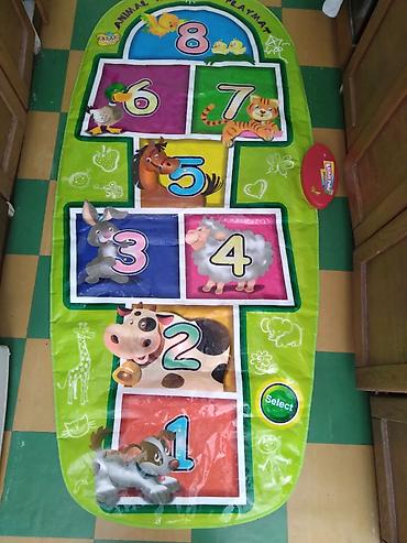interaktivna mapa zivotinje: Zippy INTERAKTIVNI mat Animal hopscotch play — 1