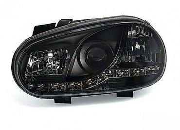 CRNI LED DEVIL EYES FAROVI VW GOLF 4 IV | Crni tuning sportski clear
