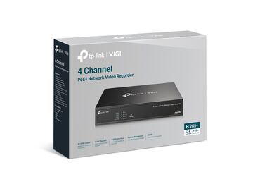 Modemlər və şəbəkə avadanlıqları: NVR TP-Link VIGI NVR1004H-4P TPLink VIGI NVR1004H-4P, kiçik və orta