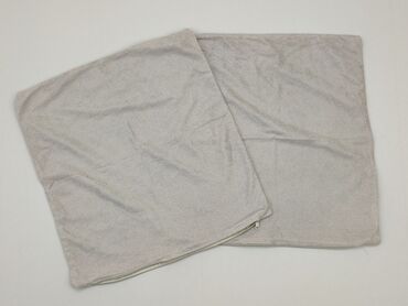 Pillowcases: PL - Pillowcase, 43 x 38, color - Grey, condition - Good