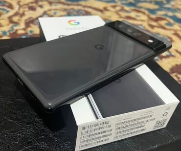 gogle pixel: Google Pixel 6 Pro, Б/у, 128 ГБ, цвет - Черный, 1 SIM, eSIM