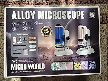 Digər oyuncaqlar: “Alloy Microscope” – uşaqlar üçün stolüstü mikroskop dəsti — 5