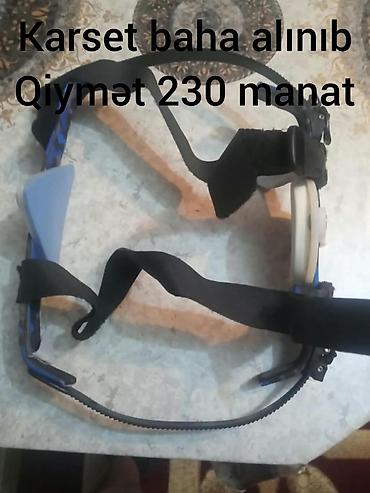 Ортезы: Ortopedik korset – sinə korseti - Tənzimlənən konstruksiya: yanlarda — 2