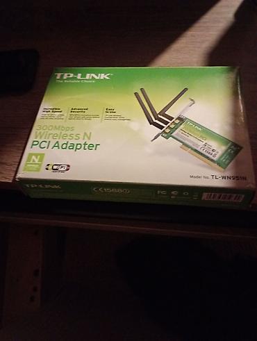 wifi modem usb: TP-Link 300Mbps Wireless N PCI Adapter – Model: TL-WN951N - PCI — 1