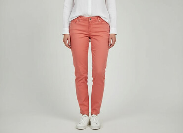 bayla sandały wyprzedaż: Material trousers for women, size S