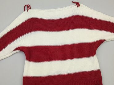 bluzki w czerwone paski: Sweter, L, stan - Dobry