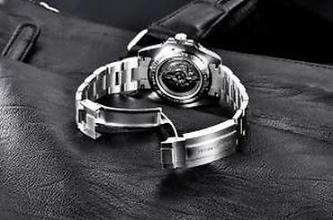 Ručni satovi: PAGANI DESIGN PD-1661 - Zeleno/Crni- Rolex Submariner Homage Potpuno — 8