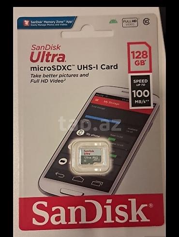 memory card: SanDisk Ultra microSDXC UHS-I yaddaş - Tutum variantları: 64 GB, 128 — 3