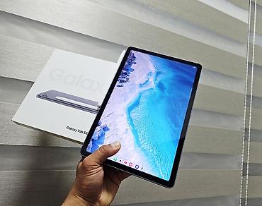 Планшеты: Планшет, Samsung, память 128 ГБ, 11" - 12", 5G, Б/у, Классический цвет - Синий — 1
