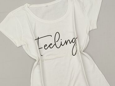t shirty z rękawem 3 4: T-shirt damski, rozmiar S