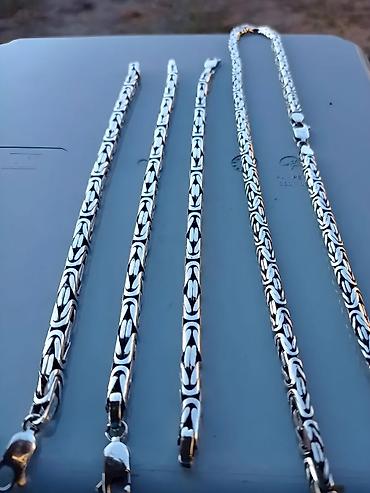 Серебряные цепочки: Цепи и браслеты на Заказ Из качественного серебра — 17