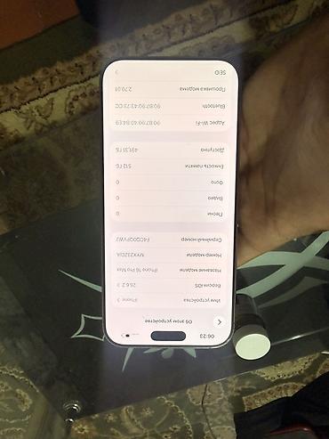 13 макс: IPhone 15 Pro Max, 512 ГБ, цвет светлый (натуральный титан/белый) — 3