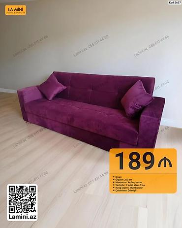 Divan – La Mini (Kod: 2657) - Ölçü: 200 sm - Mexanizm: Açılan, bazalı lalafo.az -da Divan – La Mini (Kod: 2657) - Ölçü: 200 sm - Mexanizm: Açılan, bazalı