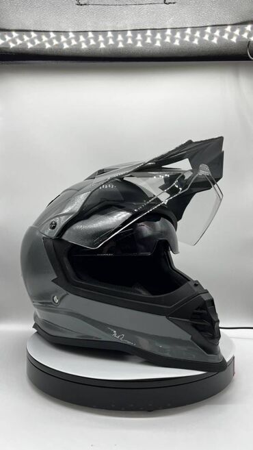 мотоцикл с люлькой: Универсальный шлем Dual Sport
цвет черный с матовым покрытием