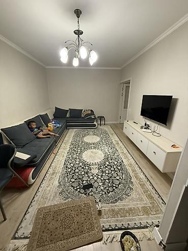 2 комнаты, 52 м², Кок-Жар ж/м 106 серия улучшенная, 1 этаж, Косметический ремонт