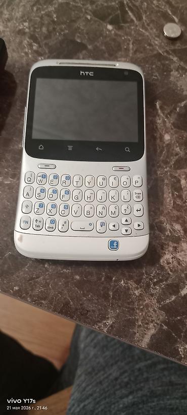 htc wildfire s: HTC ChaCha, rəng - Ağ, Düyməli — 2