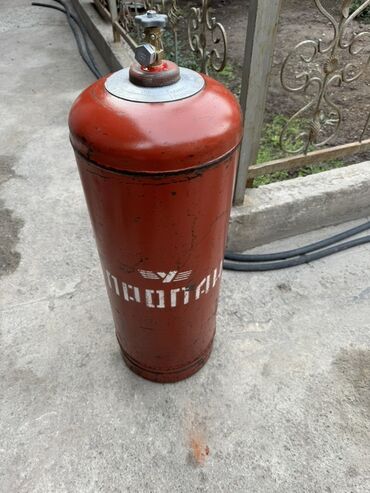 буу меш: Баллон пропановый стальной, окраска красная, надпись «Пропан 50 литров