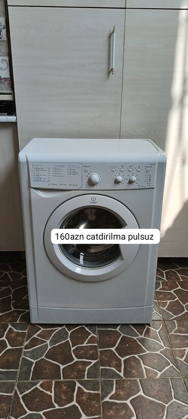 встроенная вытяжка 45: Paltaryuyan maşın Indesit, 5 kq, Avtomat, Qurutmasız, Kredit yoxdur